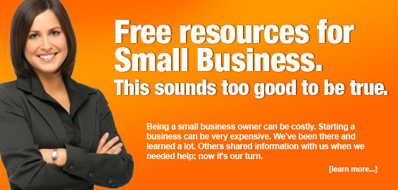 Free resources for small business.