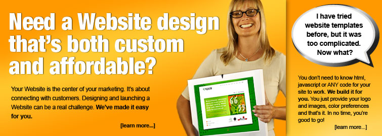 Need a website that's both custom and affordable?
