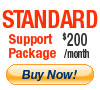 Standard Support Plan - Buy Now $200 / month